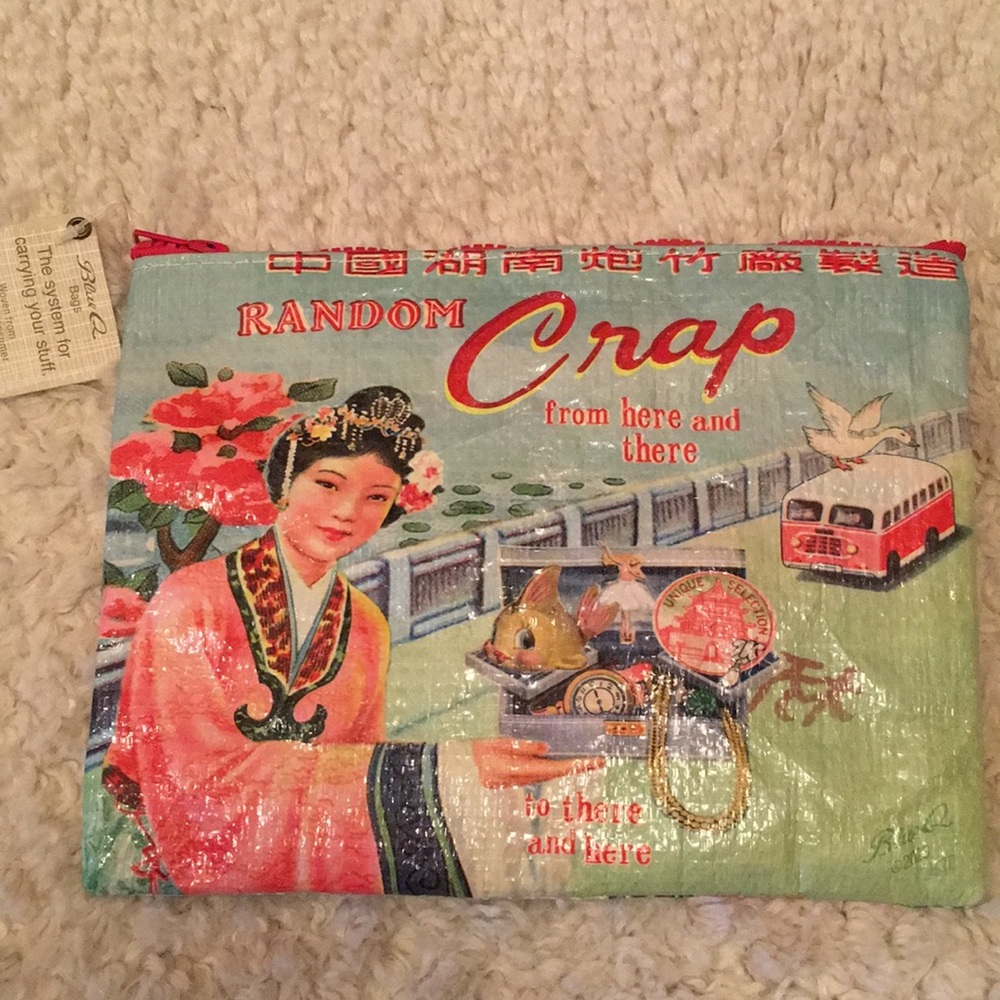 Novelty makeup or random crap bag by blue Q